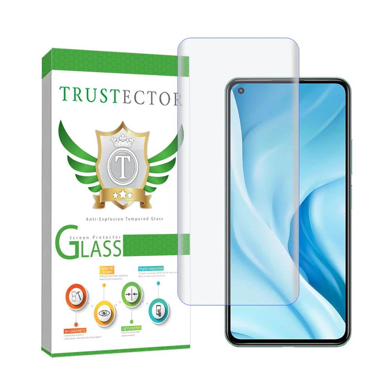 محافظ صفحه نمایش یووی تراستکتور مدل UVLIGHT مناسب برای گوشی موبایل شیائومی Mi 11 Ultra
