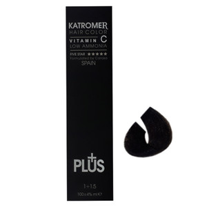 رنگ مو کاترومر شماره N3 حجم 100 میلی لیتر رنگ قهوه ای متوسط