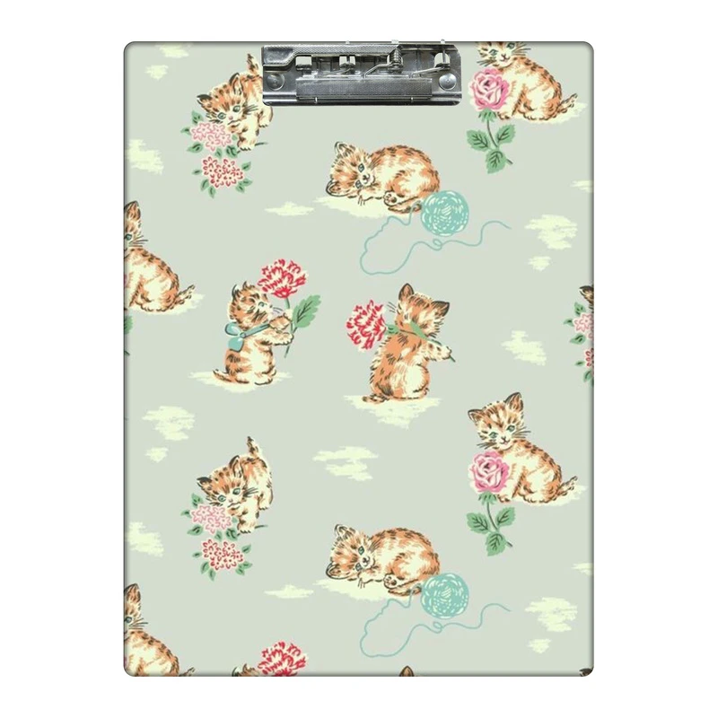 تخته شاسی طرح گربه ملوس و گوله کاموا کد  7673891 سایز A4