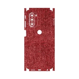 MAHOOT Fabric Texture 4-FullSkin Cover Sticker for Motorola Moto G51 5G
