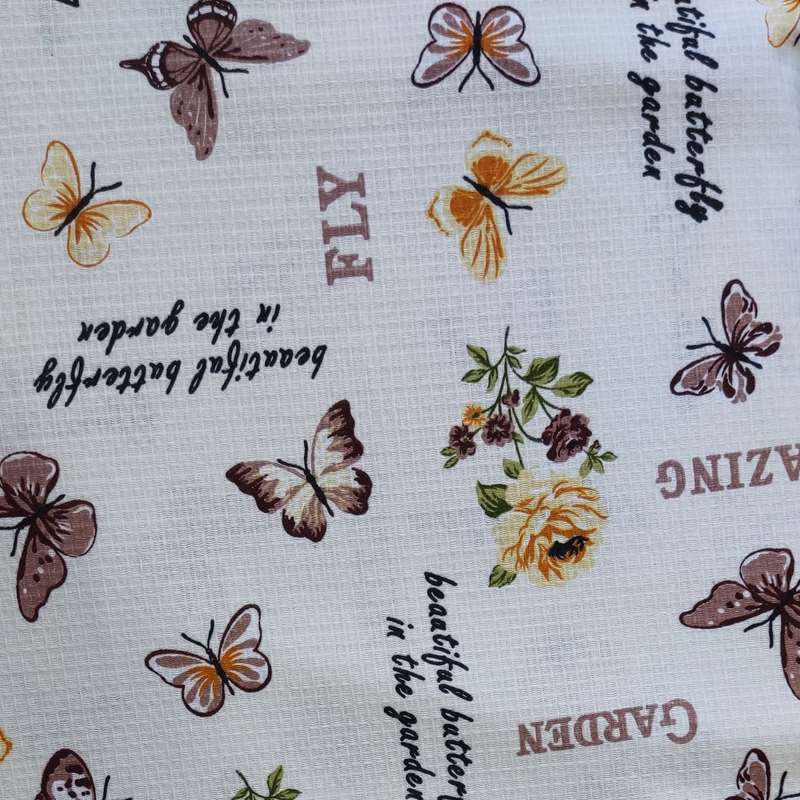 پارچه آشپزخانه مدل پروانه 