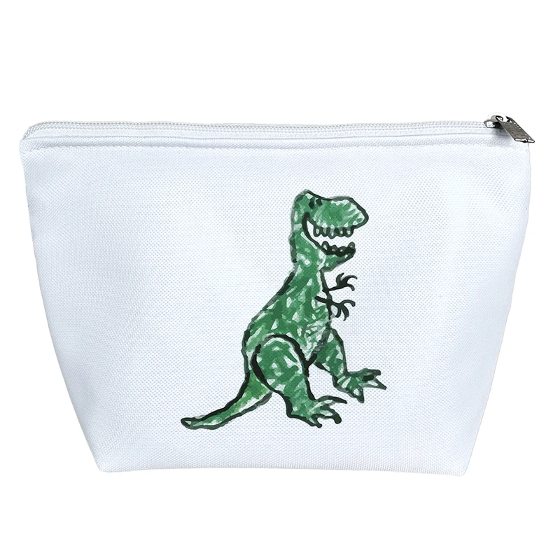 کیف لوازم آرایش دخترانه خندالو مدل دایناسور کد 9636