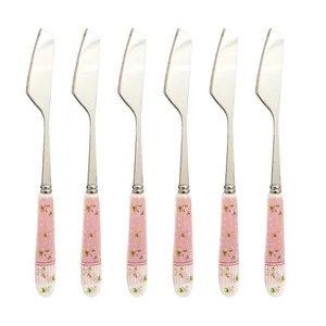 کارد صبحانه خوری طرح انجل بسته 6عددی