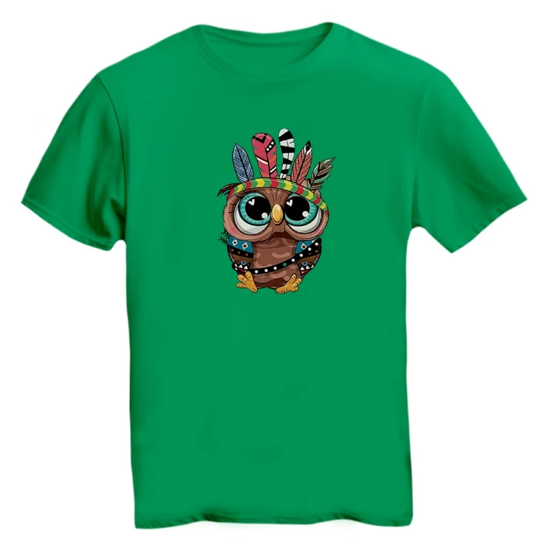 تی شرت آستین کوتاه زنانه مدل جغد کد ۲