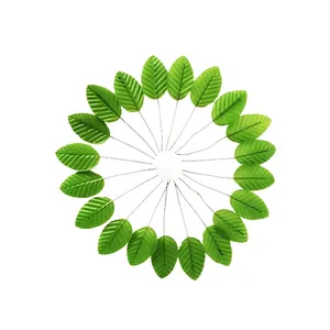 گل مصنوعی مدل برگ گل رز کد 161 بسته 32 عددی