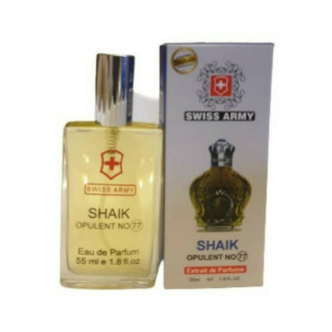 ادو پرفیوم مردانه سوئیس آرمی مدل Shaik Gold حجم 55 میلی لیتر