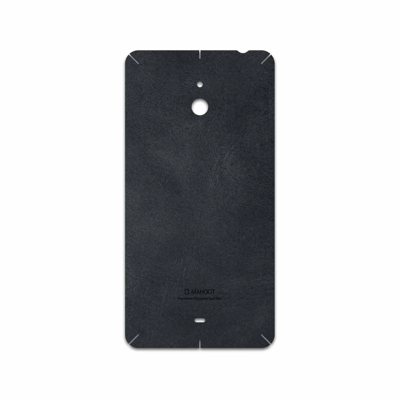 برچسب پوششی ماهوت مدل Graphite Buffalo Leather مناسب برای گوشی موبایل نوکیا Lumia 1320