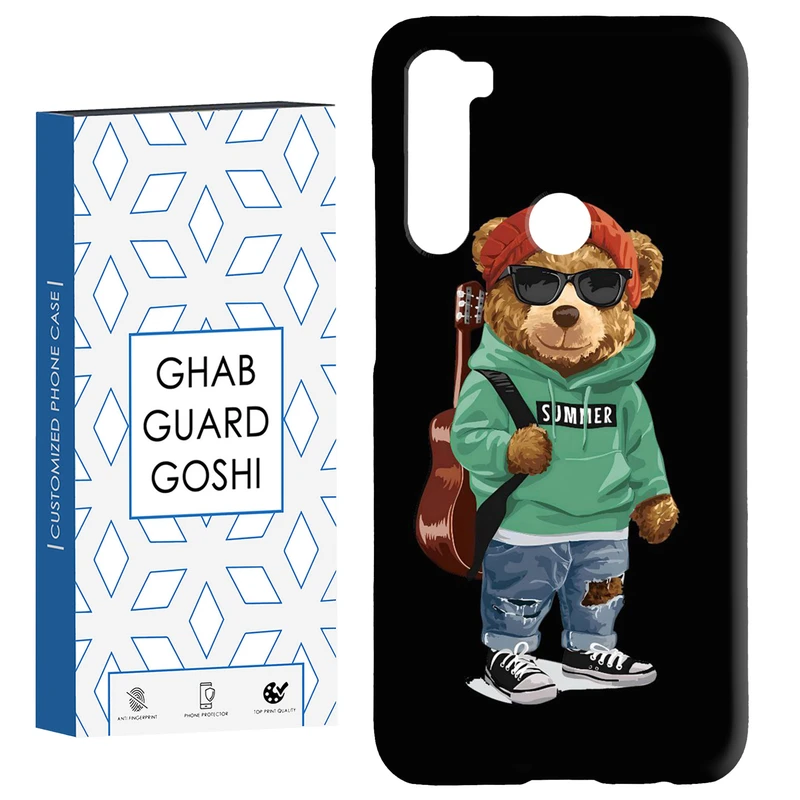 کاور قاب گارد گوشی طرح تدی کد Dimo-041 مناسب برای گوشی موبایل شیائومی Redmi Note 8  