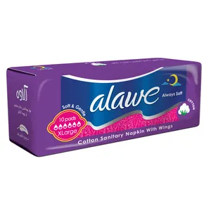 نوار بهداشتی آلاوه مدل Always Soft بسته 10 عددی
