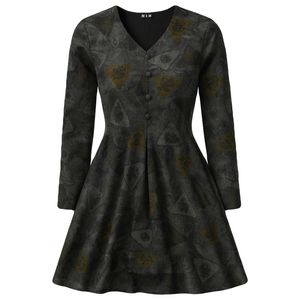 مانتو جلو بسته زنانه مدل تیفن کد 03