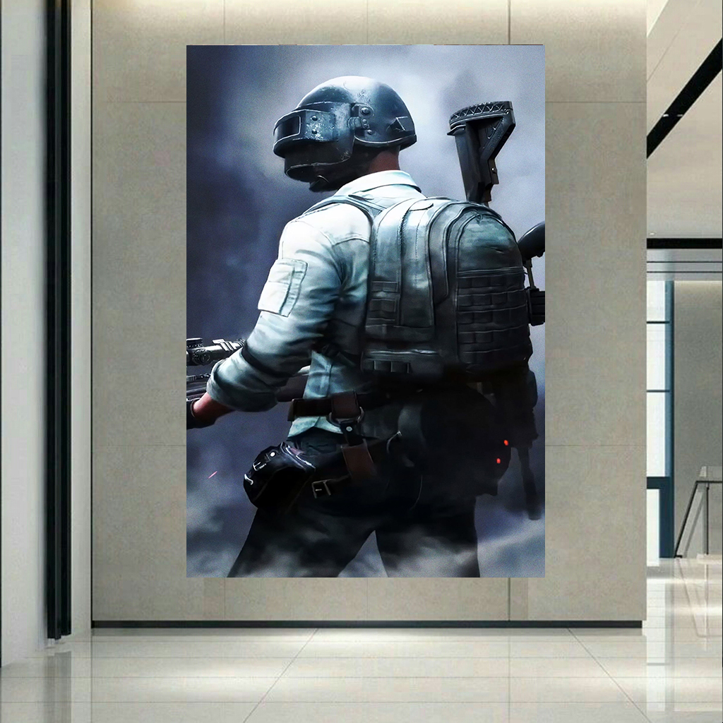 پوستر طرح گیم مدل PUBG کد AR18970