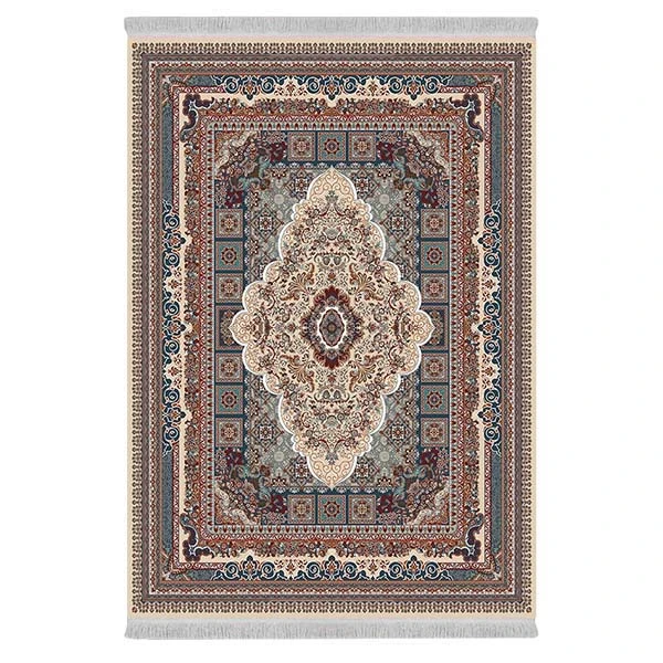 فرش پارچه‌ای دفه مدل فرشینه طرح مدرن کد 730