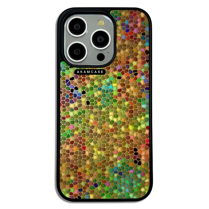 کاور آکام مدل AMC-WA15PRO-MOSAIC-2 مناسب برای گوشی موبایل اپل iPhone 15 Pro