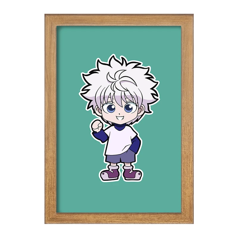 تابلو خندالو مدل کیلوا زولدیک انیمه هانتر ایکس هانتر Hunter × Hunter  کد 10741