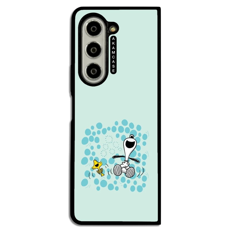 کاور آکام مدل AMC-WSGZFOLD5-SNOOPY-39 مناسب برای گوشی موبایل سامسونگ Galaxy Z Fold 5