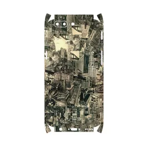 MAHOOT Collage of Skyscraper-FullSkin Cover Sticker for OnePlus 5