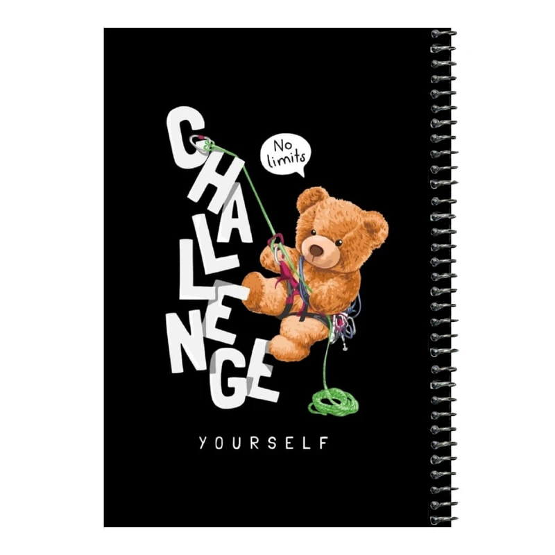 دفتر مشق 80 برگ اس جی مدل تدی چالش    