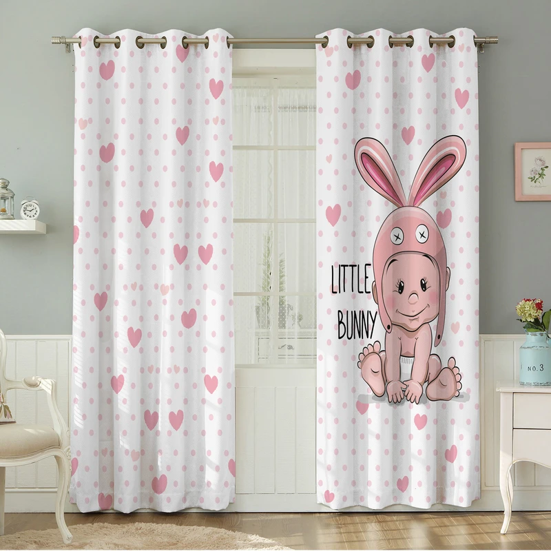 پرده نیروانا طرح کودک   مدل هازان کد 4125 سایز 140×280 سانتی متر