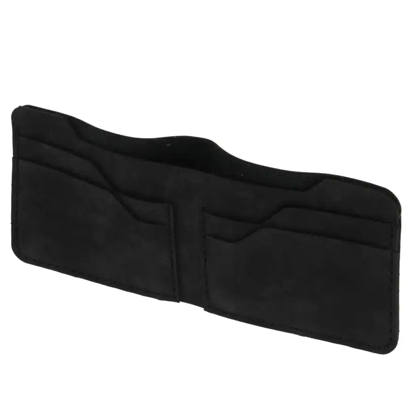 کیف پول چرمی مدل دست ساز طرح اسکت برجسته کد 689301