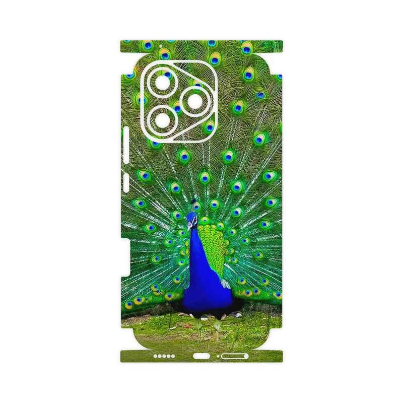 برچسب پوششی ماهوت مدل Peacock-FullSkin مناسب برای گوشی موبایل آنر 400 Lite