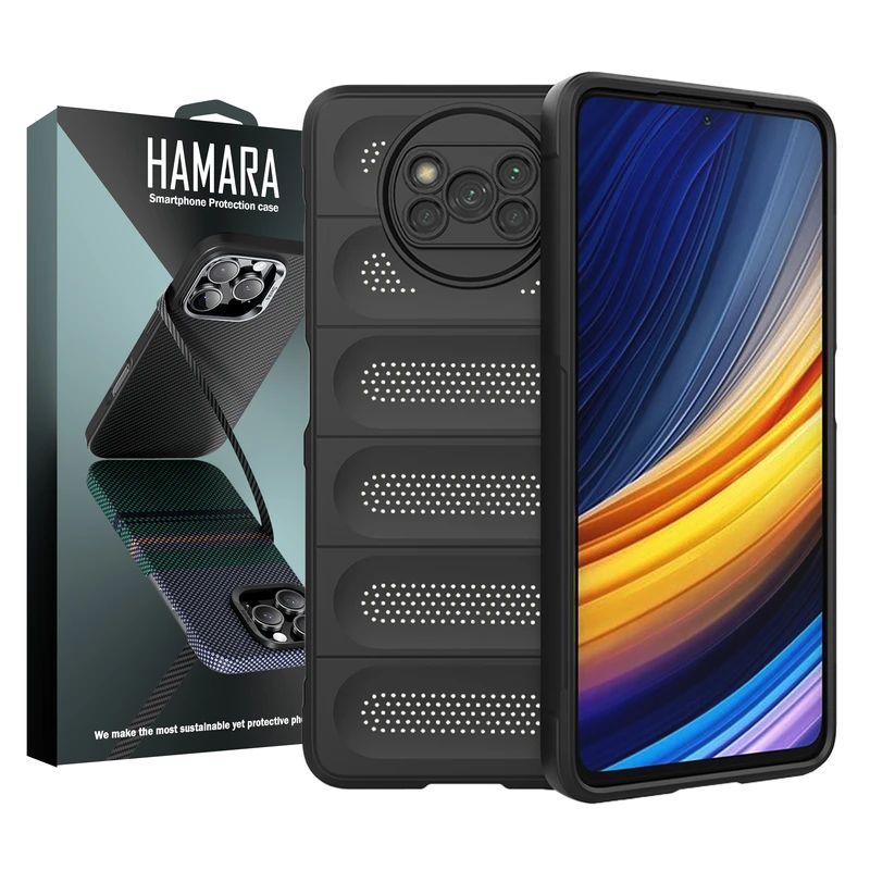 کاور هامارا مدل AirFlex مناسب برای گوشی موبایل شیائومی Poco X3 / Poco X3 Pro / Poco X3 NFC