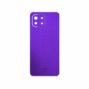 MAHOOT Purple-Fiber Cover Sticker for Xiaomi 11 Lite 5G NE