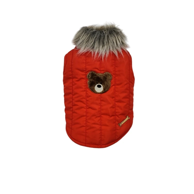 کاپشن سگ و گربه مدل تدی کد RE01 سایز XXL