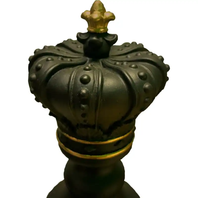 تندیس سپاس مدل شاه شطرنج رنگ مشکی