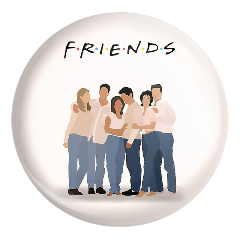 پیکسل خندالو طرح سریال فرندز Friends کد 3136 مدل بزرگ
