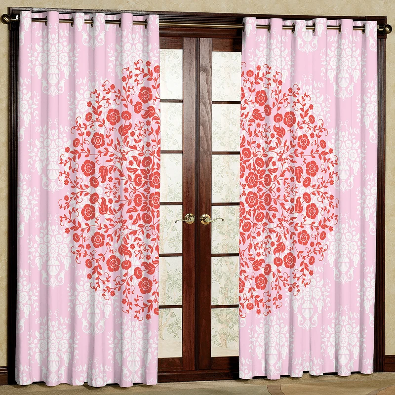 پرده مدل مخمل پانچی کد 4072 سایز 200x140 سانتی متر