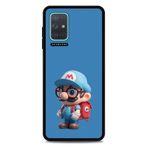AKAM AMC-WSGA71-SUPER MARIO9 Cover For Samsung Galaxy A71