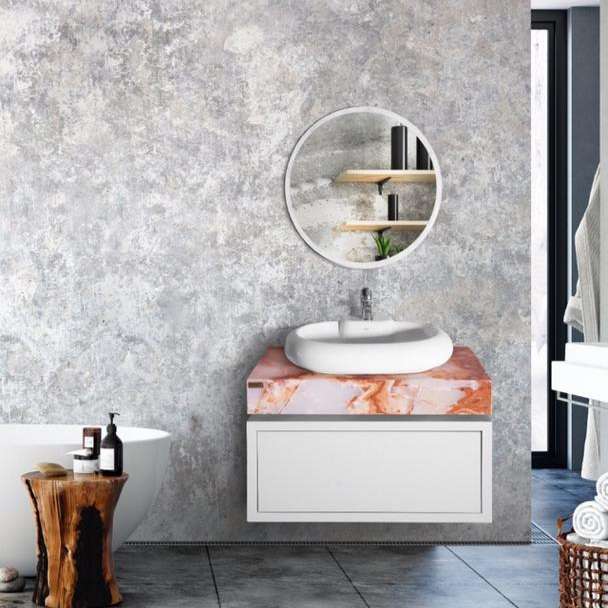 ست کابینت و روشویی مدل 4050 به همراه آینه 