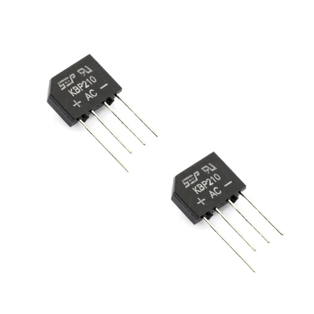پل دیود مدل KBP210  2A بسته 2 عددی