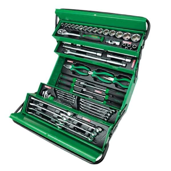 مجموعه 62 عددی ابزار تاپ تول مدل GCAZ0057