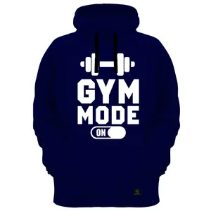 هودی زنانه 27 مدل GYM MODE کد H03 رنگ سرمه ای 