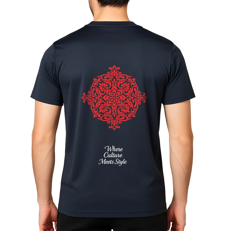 تی‌شرت آستین کوتاه مردانه مدل 052 Crafted by Heritage