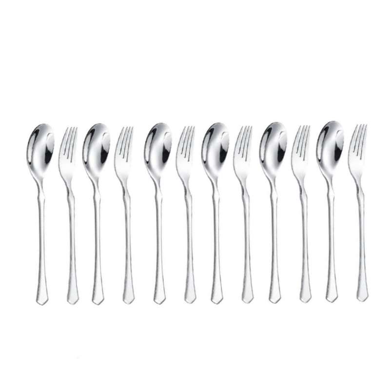 سرویس قاشق و چنگال 12 پارچه جی فی نی مدل G10 سرویس قاشق و چنگال 12 پارچه جی فی نی مدل G10