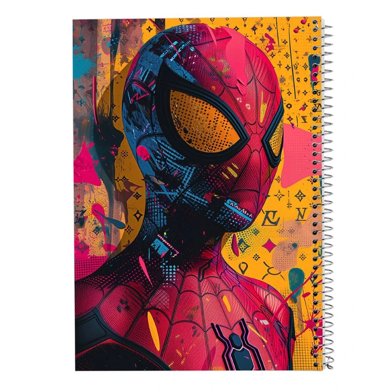 دفتر نقاشی 50 برگ مدوپد مدل مردعنکبوتی کد DF15086