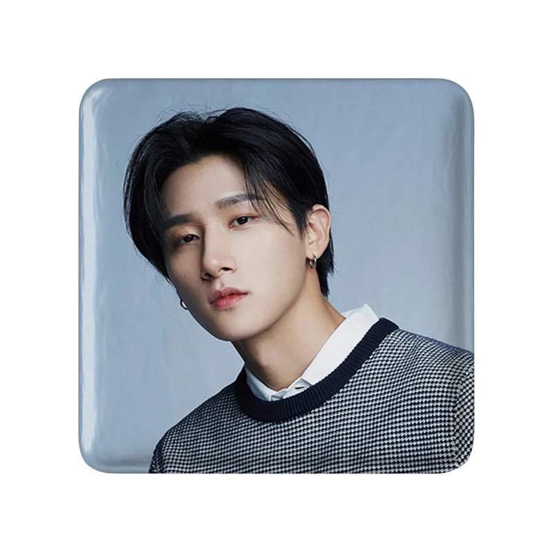 مگنت خندالو طرح آی ام گروه مانستا اکس MONSTA X  مدل مربعی کد 21122