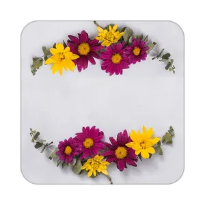 زیر لیوانی کاکتی طرح گل مدل mp17150