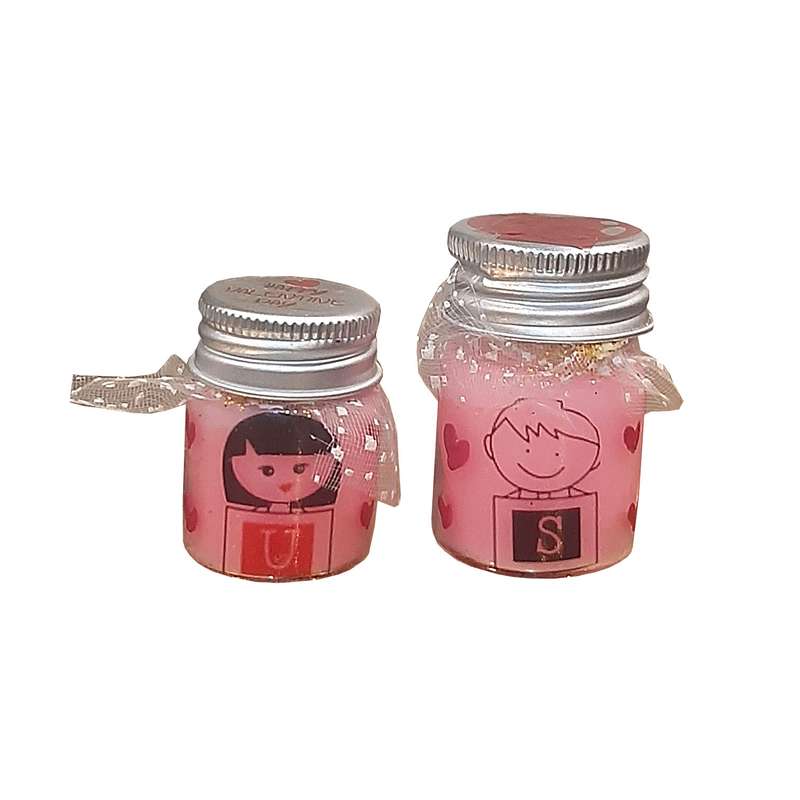 شمع لیوانی مدل 085 عطری مجموعه دو عددی