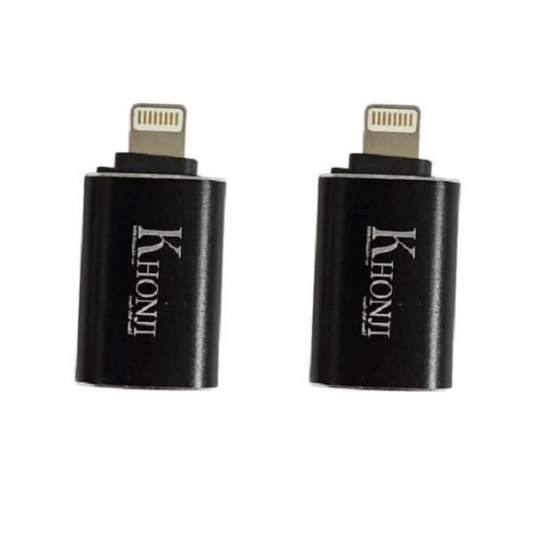 مبدل USB به لایتنینگ خنجی مدل 01 بسته 2 عددی