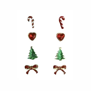 گوشواره زنانه مدل ۳۶۸۹ بسته ۴ عددی