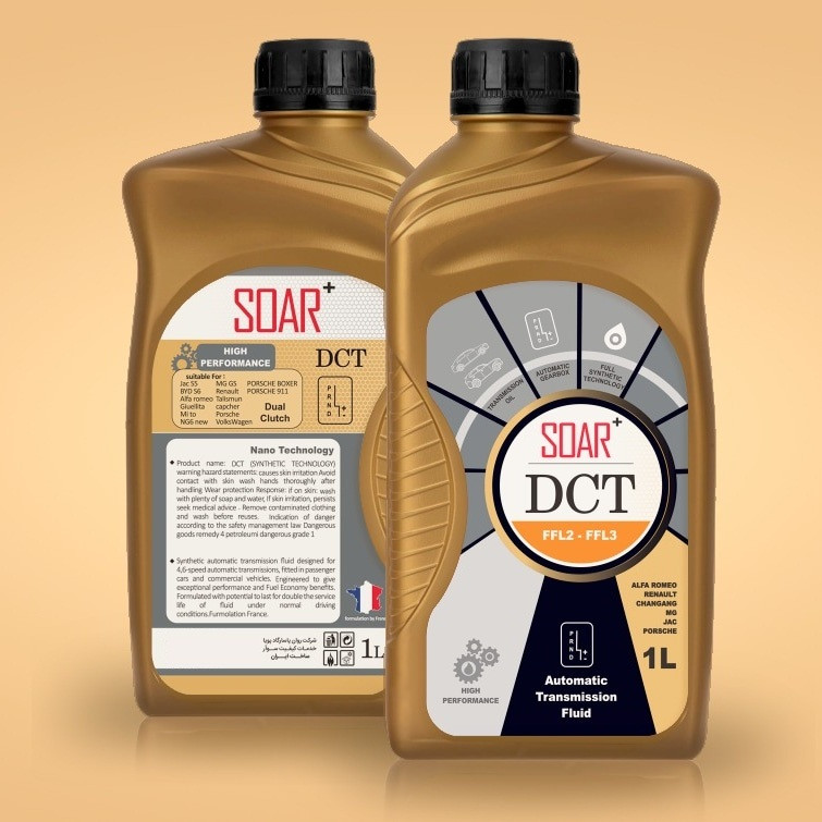 روغن گیربکس سوآر مدل DCT حجم 1 لیتر بسته 2 عددی