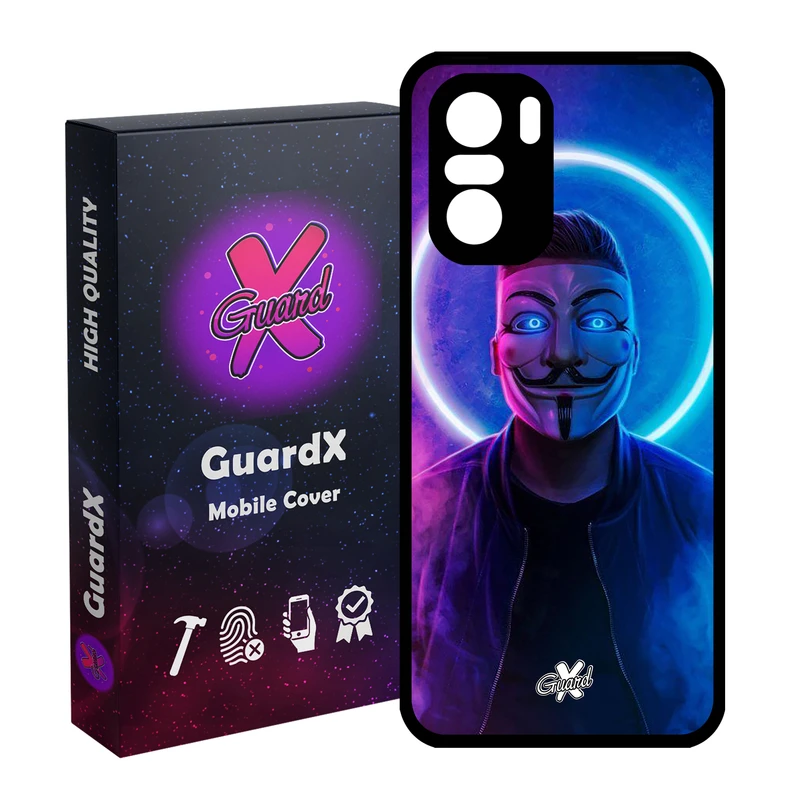 کاور گارد ایکس طرح Anonymous مدل Glass10043 مناسب برای گوشی موبایل شیائومی Poco F3/MI 11X/MI 11X Pro/Redmi K40/K40 Pro