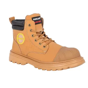 کفش ایمنی ورک لند مدل HOY رنگ خردلی