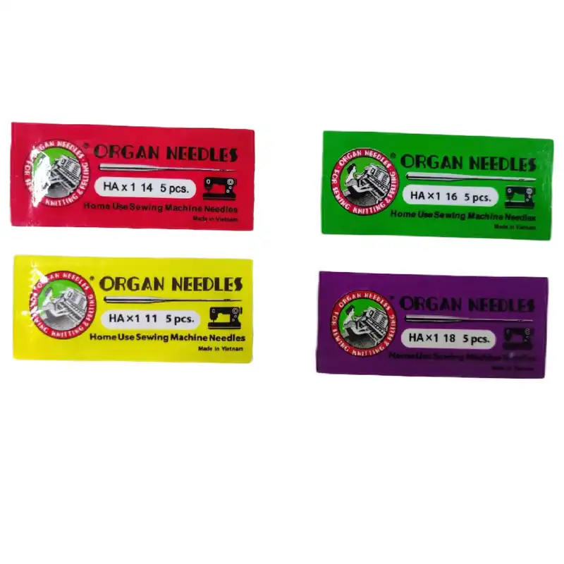 سوزن چرخ خیاطی lng خانگی پرکاربرد بسته 4 عددی