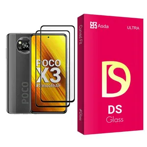 Asda DS Glass MIX002 Screen Protector For Xiaomi Poco X3 Pack Of 2