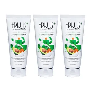 کرم مرطوب کننده آی پلاس مدل آووکادو کالاندولا مناسب انواع پوست حجم 60 میلی لیتر بسته 3 عددی