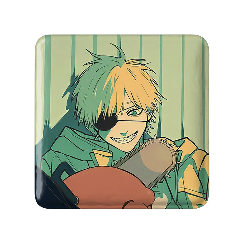 مگنت خندالو طرح دنجی انیمه مرد اره ای کد 17909